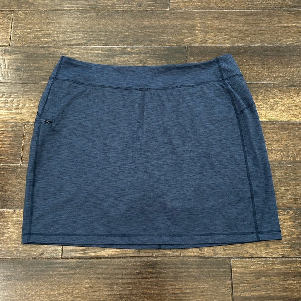 Duluth Trading Noga Skorts Womens 2X Stretch Side Pocket Zip